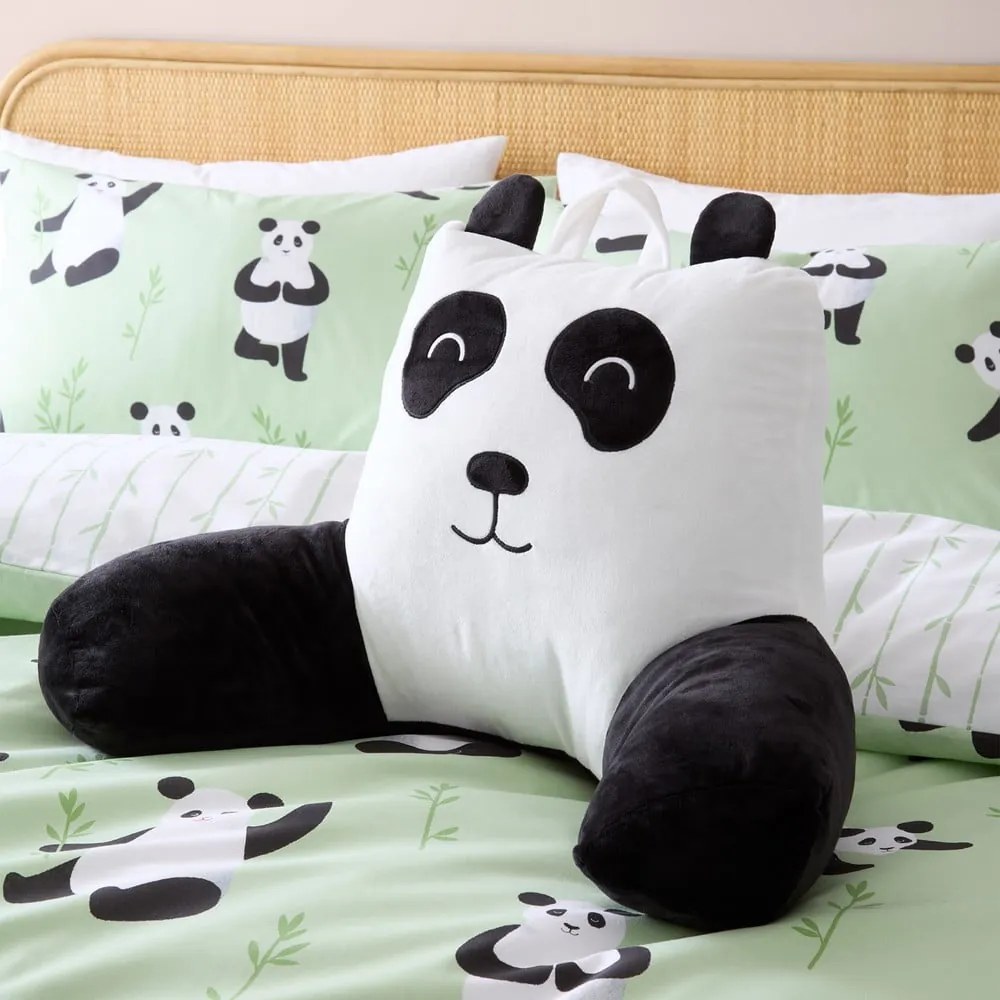 Poduszka pod plecy 60x25 cm Perry Panda – Catherine Lansfield