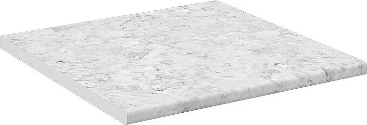 Blat kuchenny biały/marmur 60x60x2.8 r-line