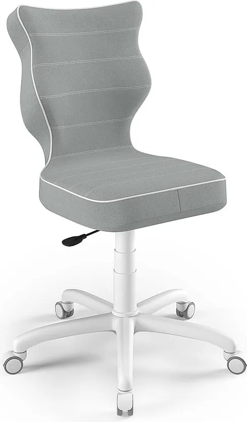 Młodzieżowe krzesło do biurka Petit White rozmiar 6 (159-188 cm)