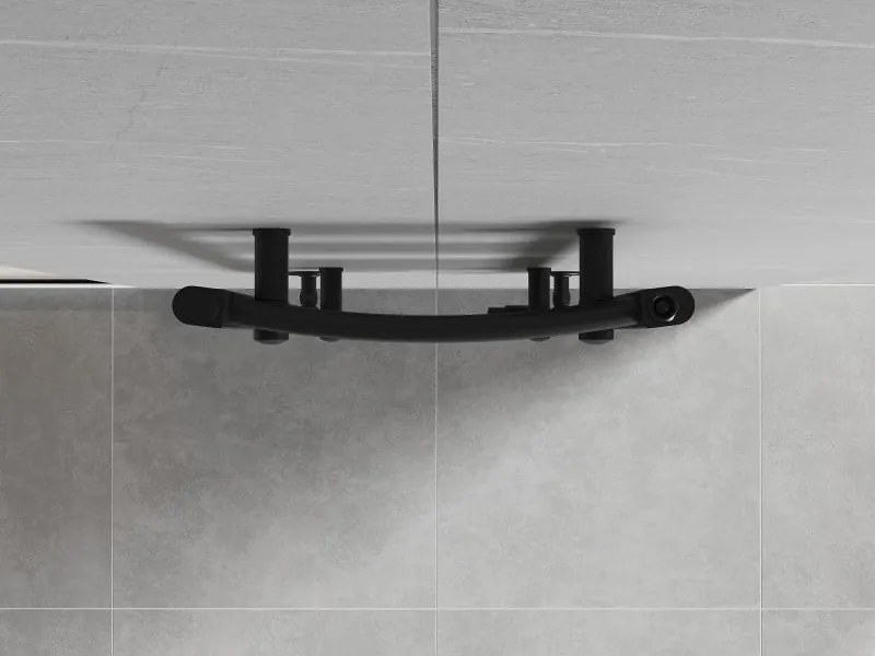 Mexen Ares grzejnik łazienkowy 700 x 400 mm, 240 W, czarny - W102-0700-400-00-70