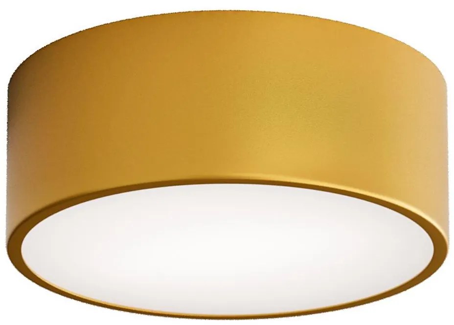 Lampa sufitowa do łazienki CLEO z czujnikiem, 1x E27/24W/230V, Ø20 cm, IP54, złota