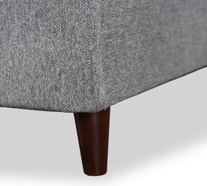 Sofa z Funkcją Spania NEPAL Wersalka Rozkładana Dwuosobowa Szara Nowoczesna do Salonu