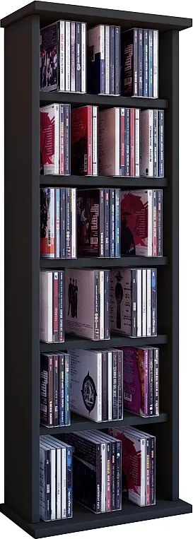Drewno CD DVD Stand Shelf Cabinet Vostan