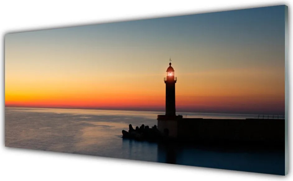Panel Kuchenny Latarnia Na Skalistym Brzegu