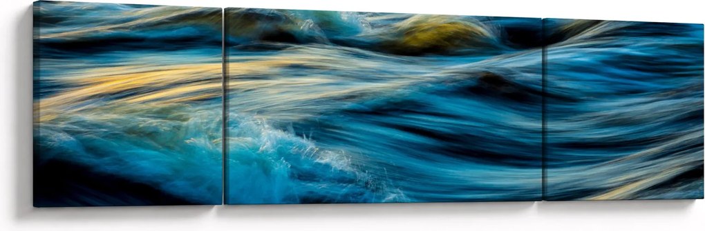 Obraz - Fale (170x50 cm)