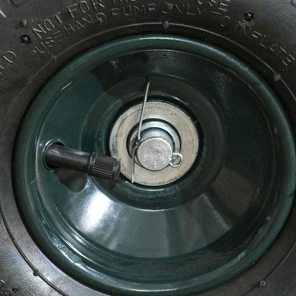 Outsunny Wózek Warsztatowy z Koszem na Narzędzia Zielony | Aosom PL