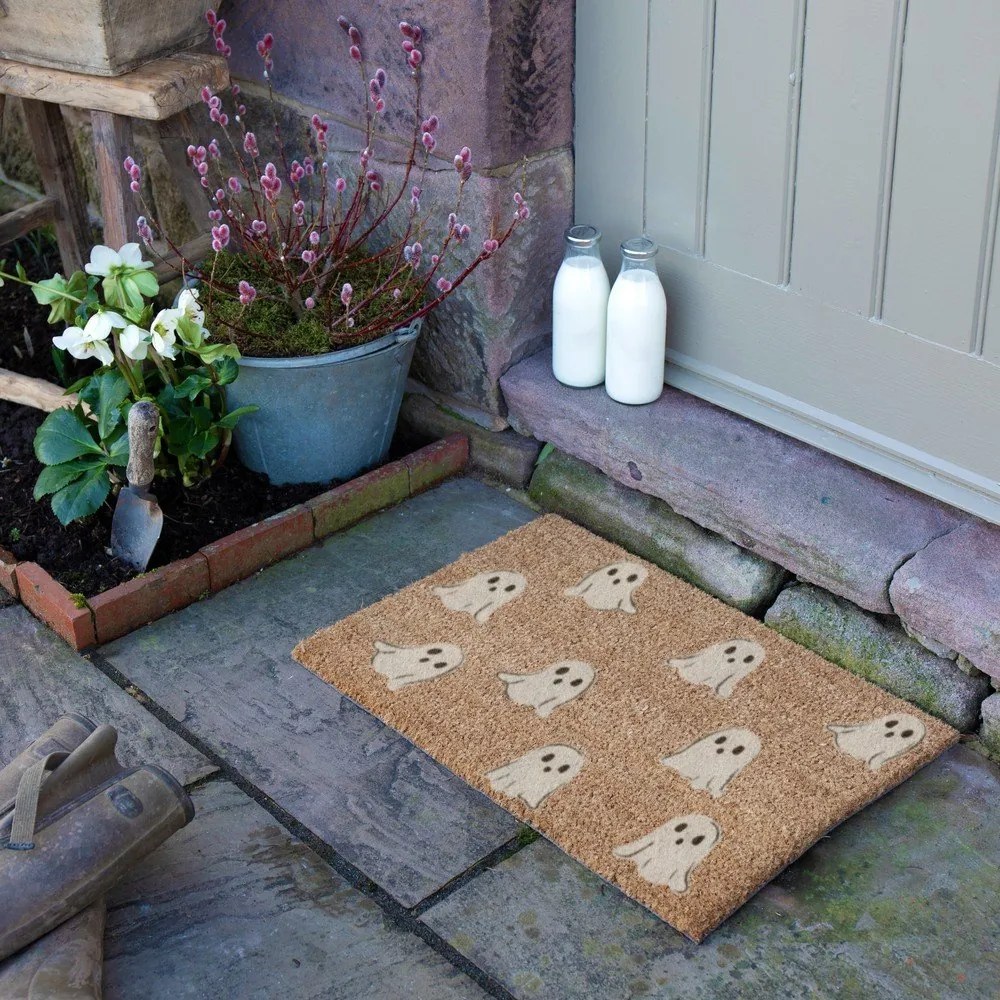 Wycieraczka z włókna kokosowego 40x60 cm Ghost – Artsy Doormats