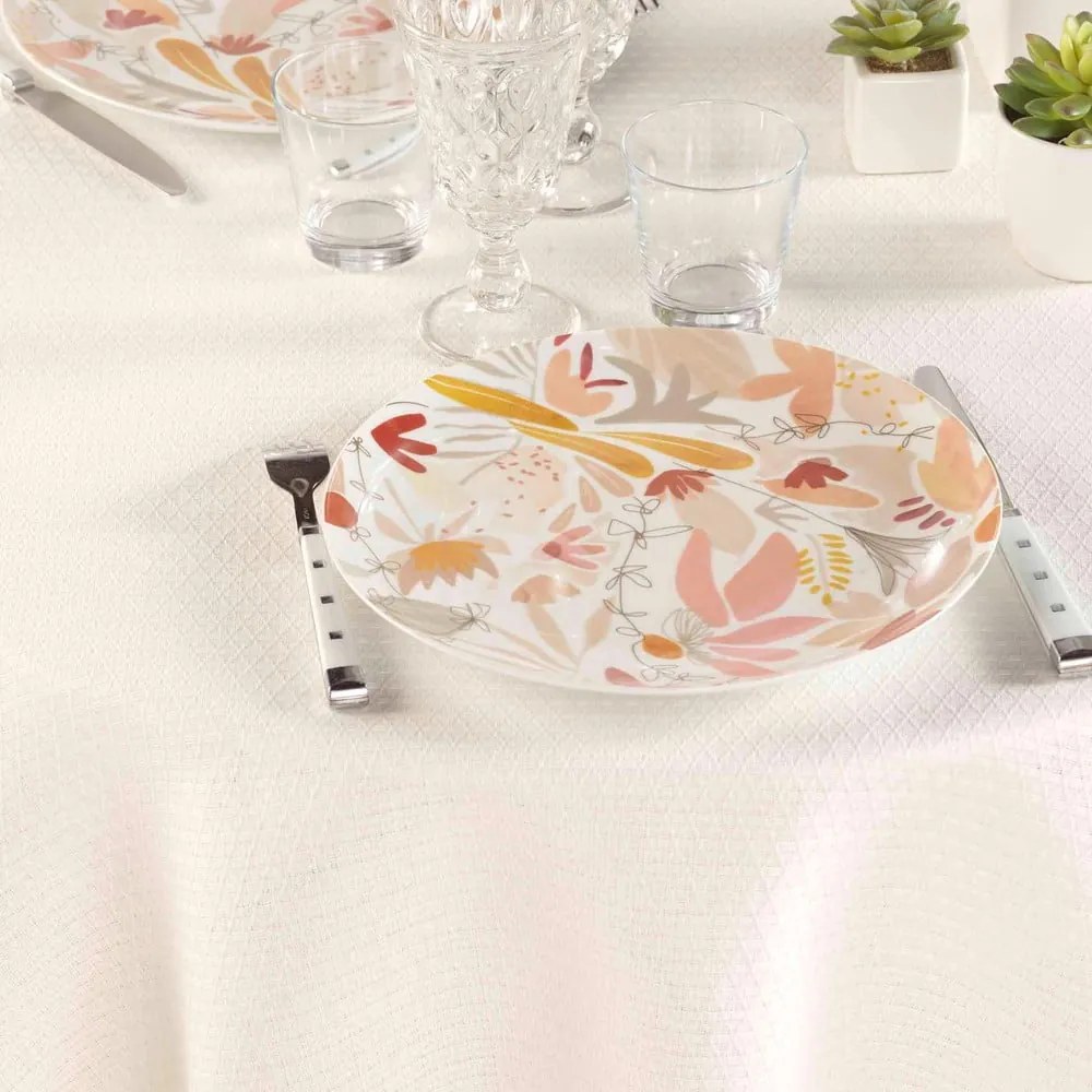 Obrus żakardowy ø 180 cm Stella – douceur d'intérieur
