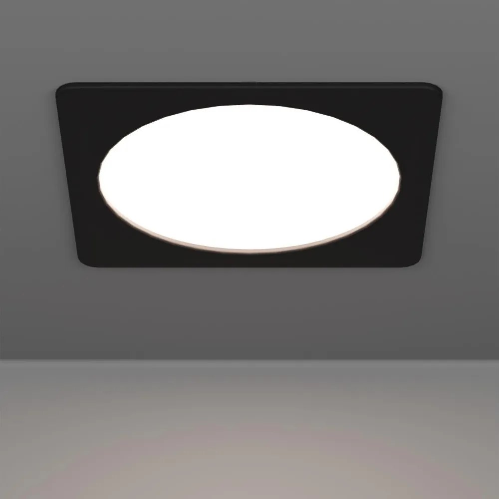 Eglo 901393 - Oprawa sufitowa wpuszczana LED FUEVA LED/18,5W/230V 21,6x21,6 cm czarna