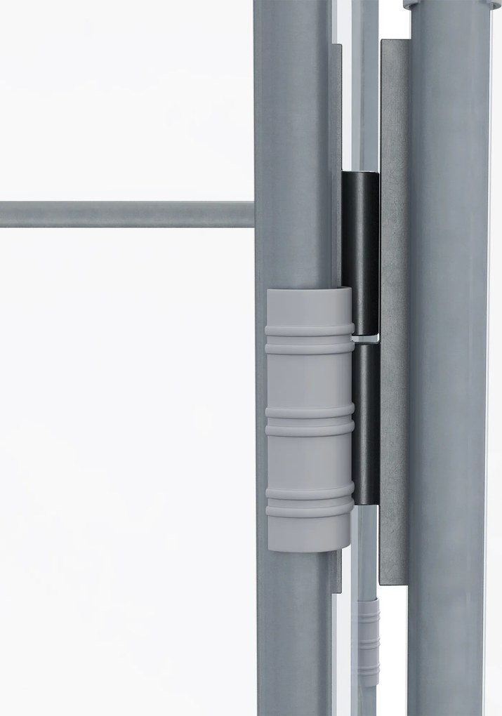 Outsunny Szklarnia foliowa, tunelowa 3 x 2 x 1,95 m, Odporna na wiatr szklarnia na pomidory, Szklarnia z 1 drzwiami, do ogrodu, na balkon, z PE, Przezroczysta