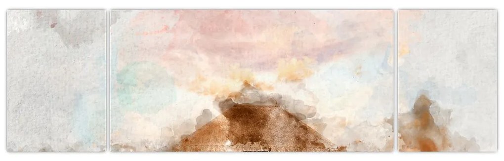 Obraz - Malediwy, drewniane molo (170x50 cm)