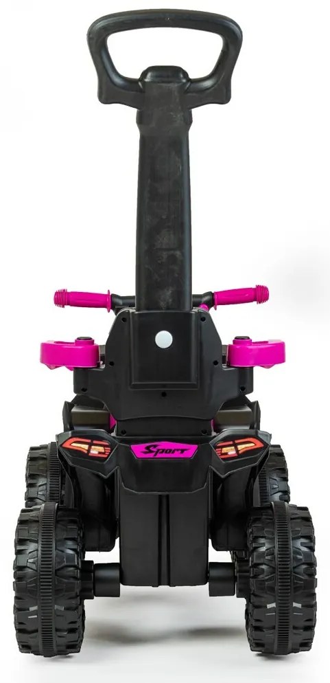 Baby Mix Odpychacz dla dzieci z prowadnicą Mega, żółty