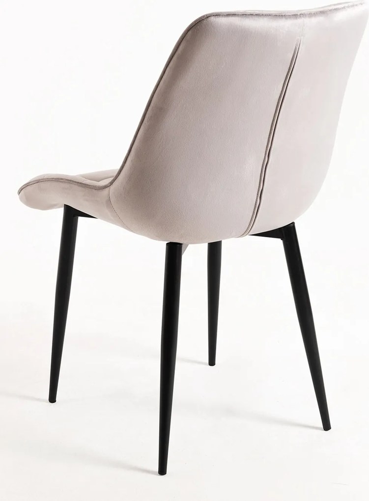 Zestaw 4 Krzese Cade Aksamitne