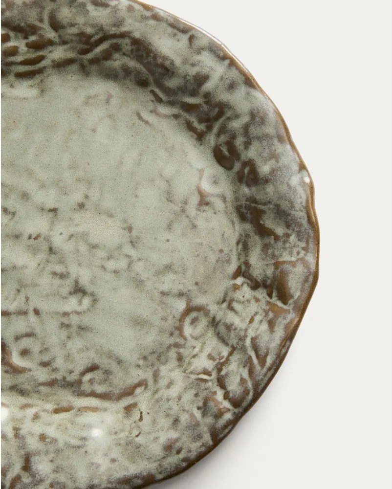 Szary ceramiczny talerz deserowy ø 21 cm Alenia – Kave Home