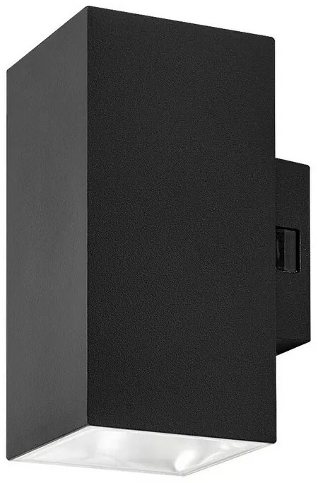 Rabalux 77157 zewnętrzna oprawa ścienna LED Urfa,18W, IP65, czarna, 16 cm