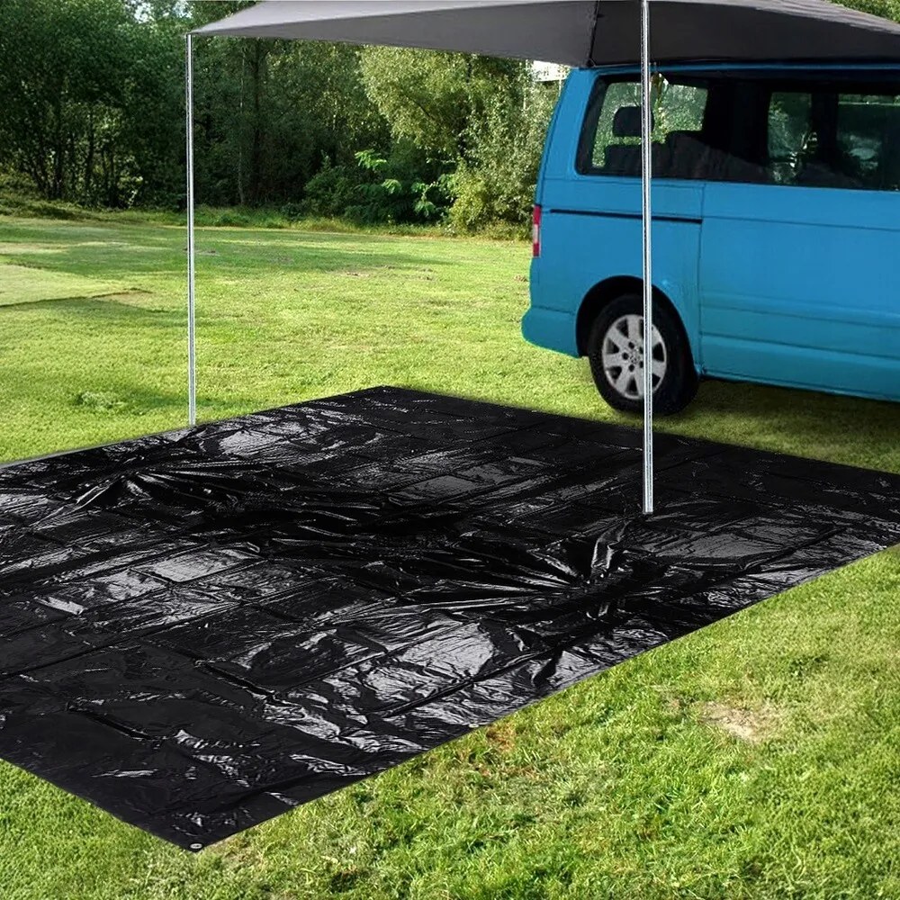 Redcliffs Plandeka namiotowa, 3 x 4 m, czarny, 3 x 4 m