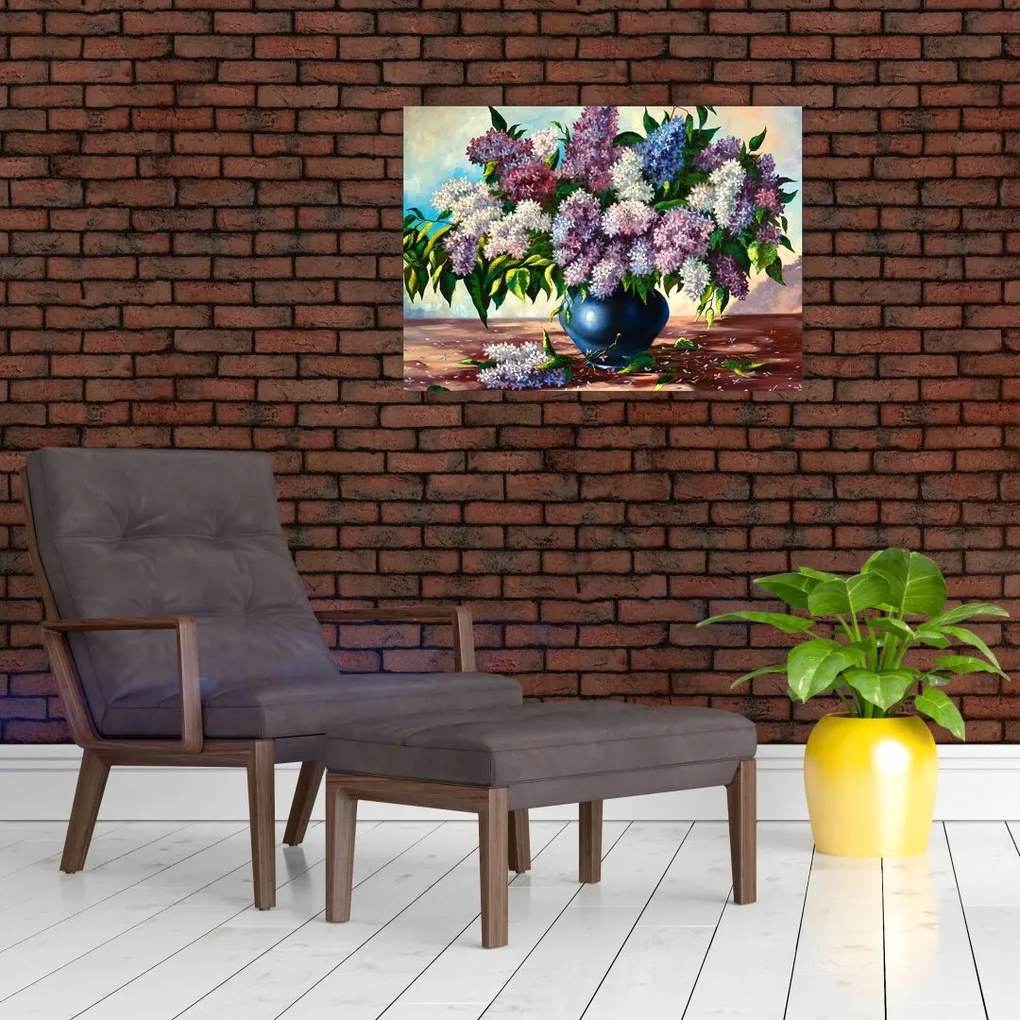 Obraz - Bukiet bzu (70x50 cm)