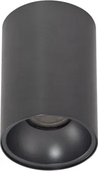 Nowoczesny podtynkowy reflektor GU10 50 mm w kolorze ciemnoszarym - Deep
