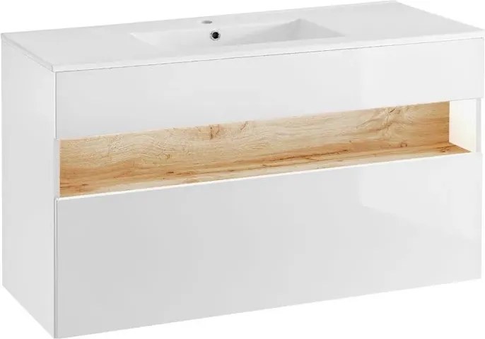 Szafka z umywalką 120 cm C5-H89