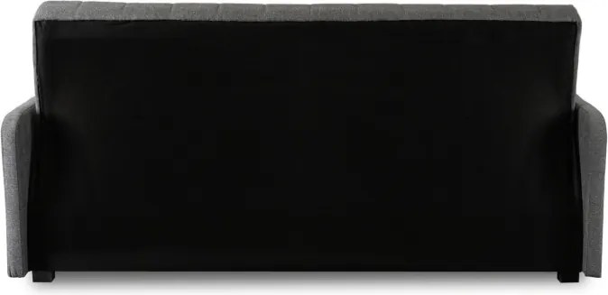 Sofa z Funkcją Spania ASPEN Wersalka Rozkładana Dwuosobowa Szara Nowoczesna do Salonu