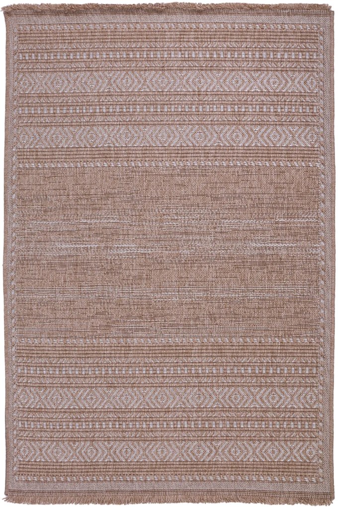 Dywan Indiana Etniczny Biały 140x200 Prostokąt