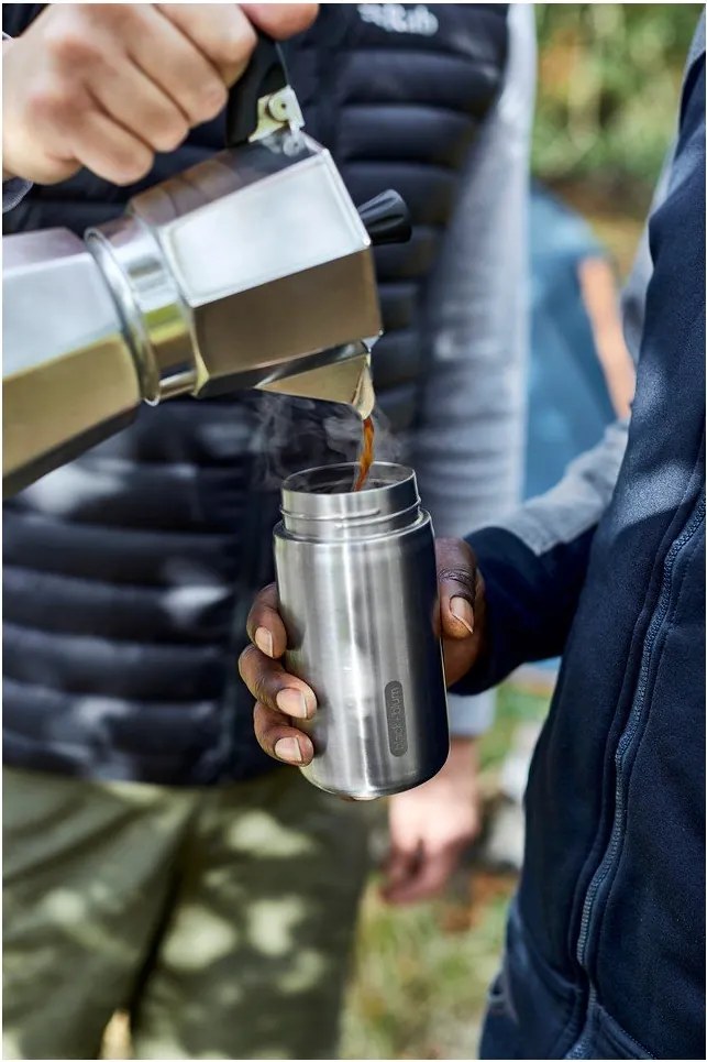 Kubek termiczny ze stali nierdzewnej w kolorze srebra 340 ml – Black + Blum