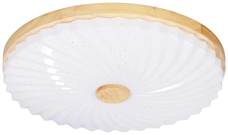 Biała lampa sufitowa LED 38x38 cm Lemo – Candellux Lighting