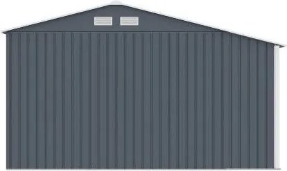 Domek ogrodowy LUKE B, 202 x 342 x 191 cm, metal