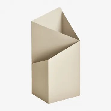 Stojak Na Parasole Ze Stali Zlatni Kremowa Tapioca - Sklum