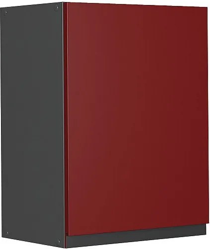 Szafka ścienna czerwony 45x31x60 r-line