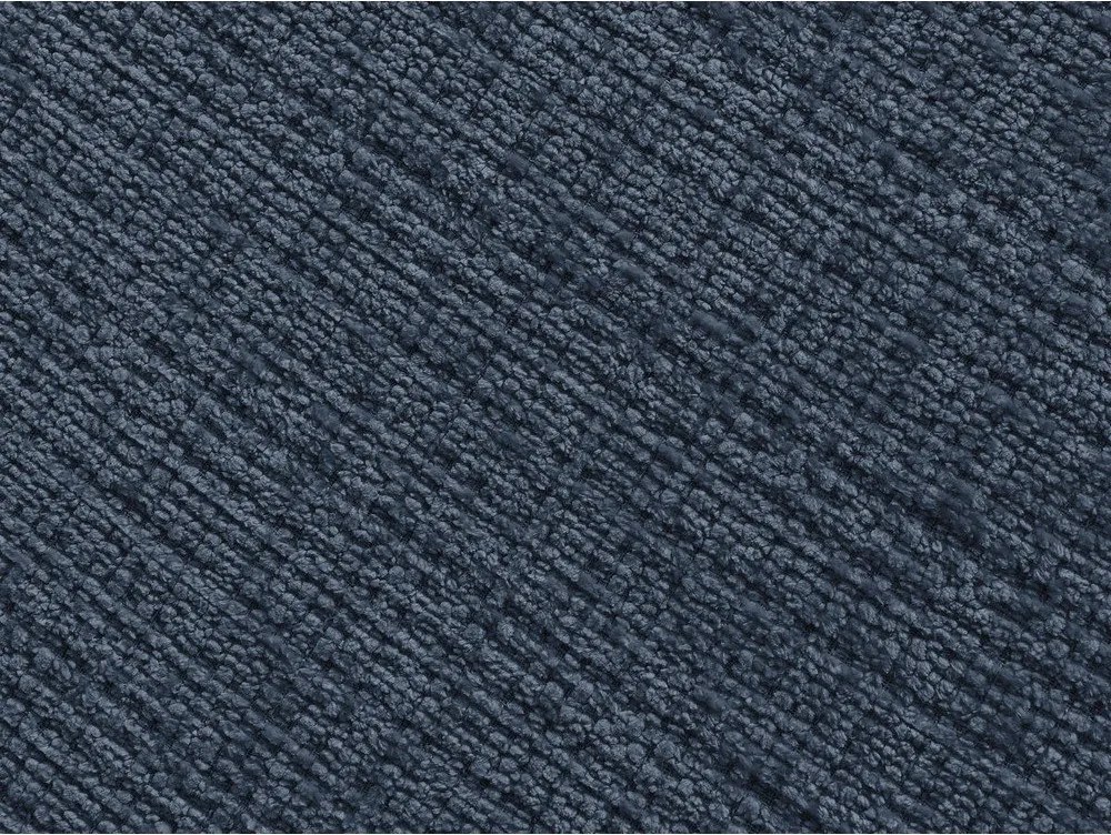 Ciemnoniebieska sofa z tkaniny szenilowej 276 cm Neil – Bobochic Paris