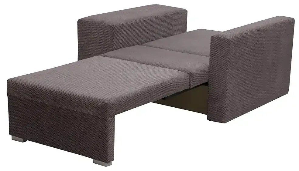 Fotel rozkładany 1 os z funkcją spania DOTEX2 Cappuccino
