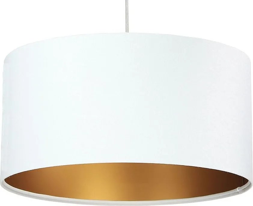Lampa wisząca HOME 40 biała/złota