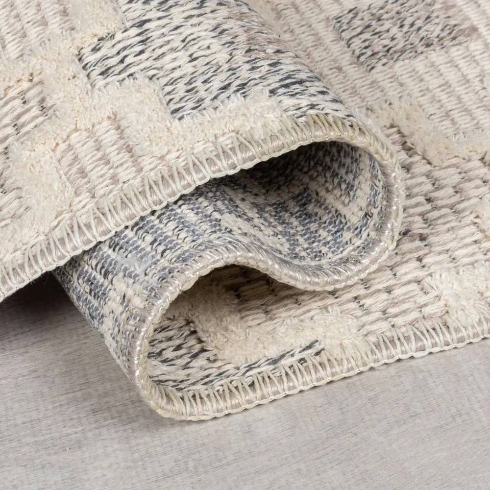 Szarobeżowy dywan odpowiedni do prania 116x170 cm Graysen – Flair Rugs