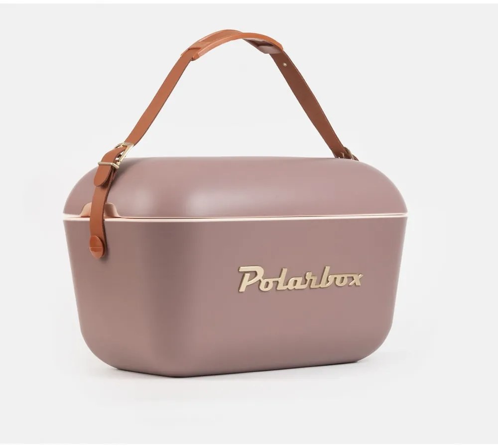 Brązowy pojemnik chłodzący 12 l Classic Gold – Polarbox