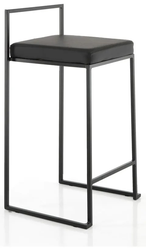 Czarne hokery zestaw 2 szt. 77 cm Dodo – Tomasucci