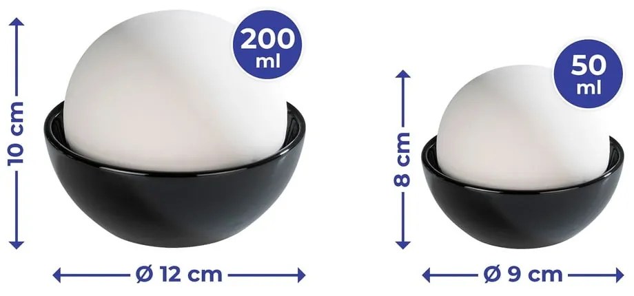 Ceramiczne nawilżacze powietrza zestaw 2 szt. Rondo – Maximex