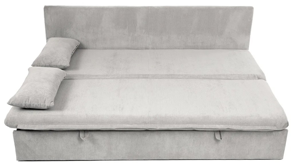 Rozkładana sofa trzyosobowa ASB-4740 BGE2,manżestrowa, beżowa