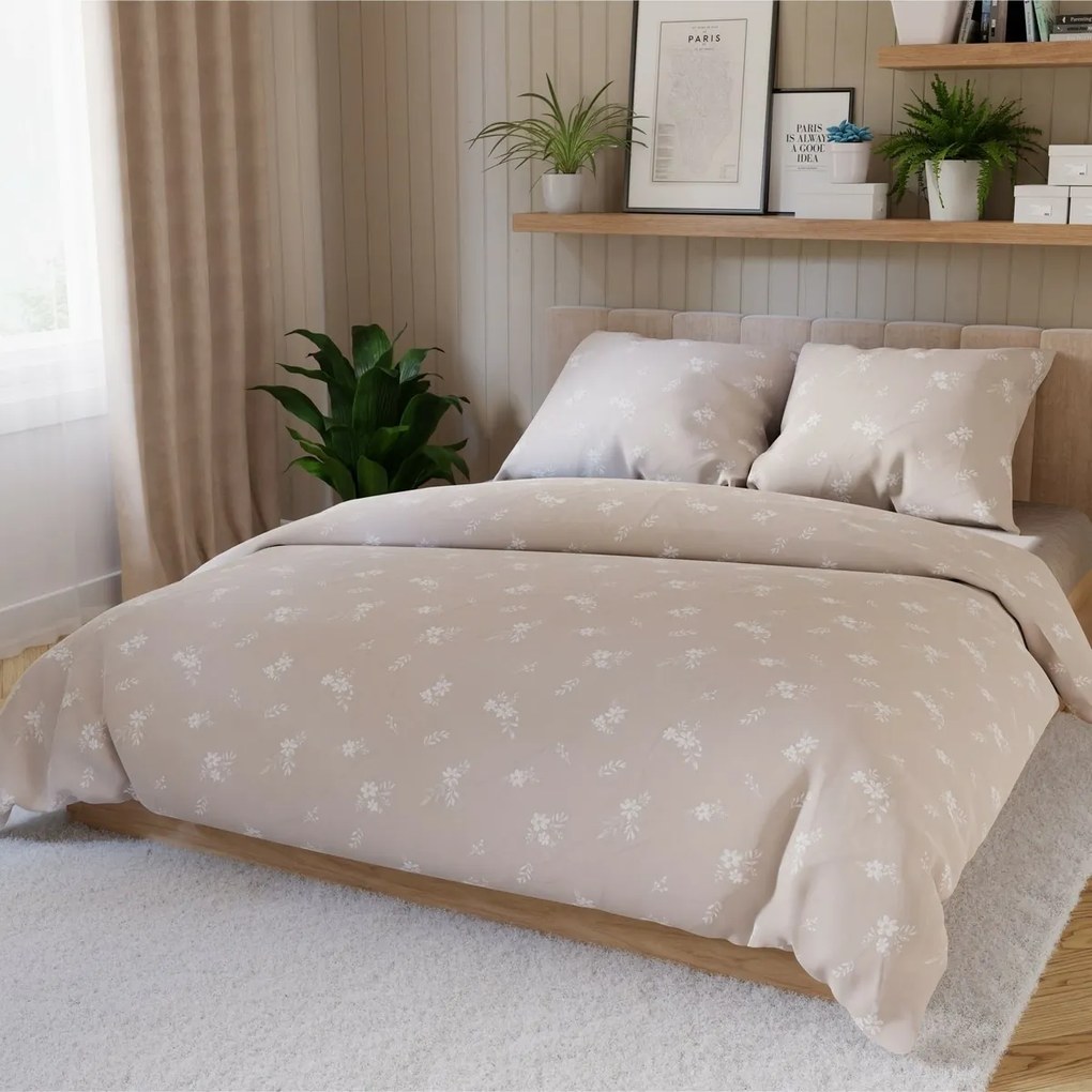 Pościel satynowa Velora, 140 x 200 cm, 70 x 90 cm