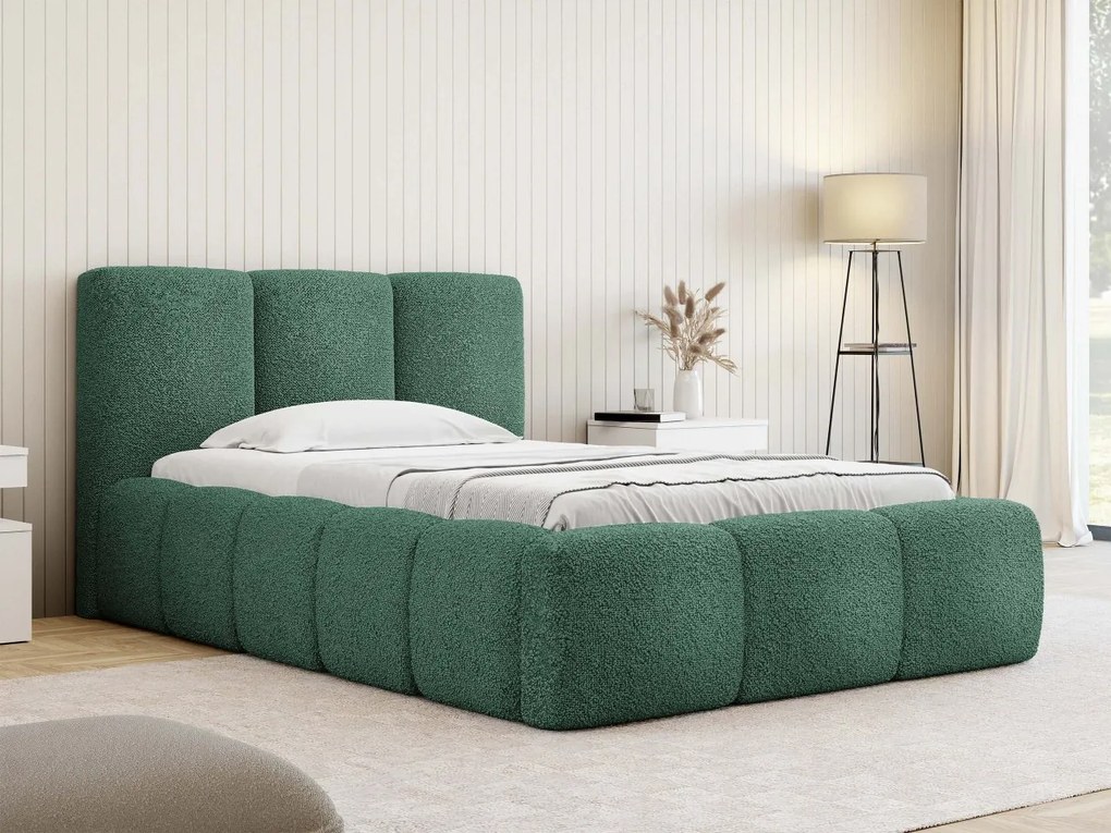 Łóżko tapicerowane Ubipra 90 Boucle