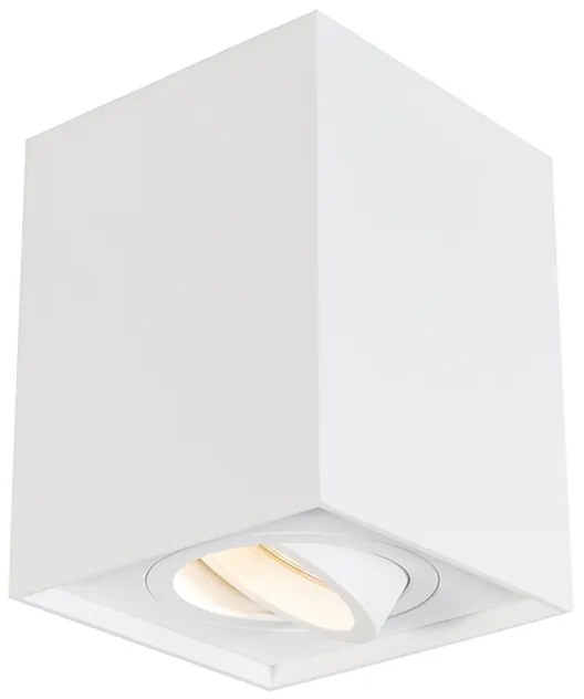 Reflektor biały regulowany - Quadro 1 Up Nowoczesny Oswietlenie wewnetrzne