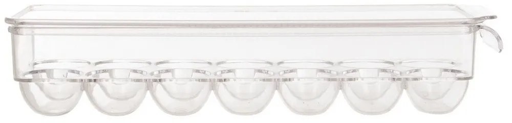 Plastikowy pojemnik do lodówki na jajka 14 szt, 37 x 11 x 8 cm
