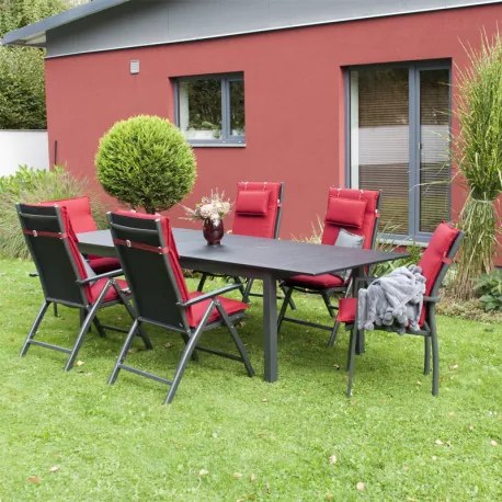 EXPERT - ogrodowy aluminiowy fotel rozkładany