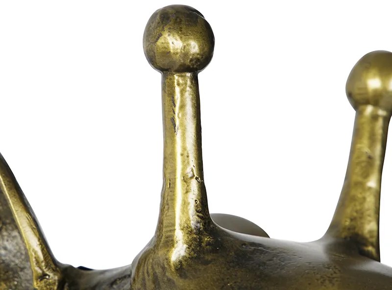 Vintage Lampa ścienna mosiądz - Zwierzę Żyrafa