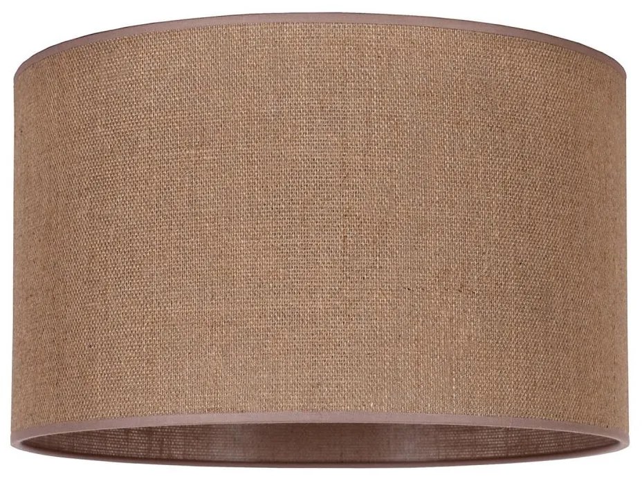 Duolla - Uniwersalny abażur ROLLER E27 pr. 50 cm brązowy