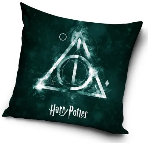 Poszewka na poduszkę Harry Potter InsygniaŚmierci, 40 x 40 cm