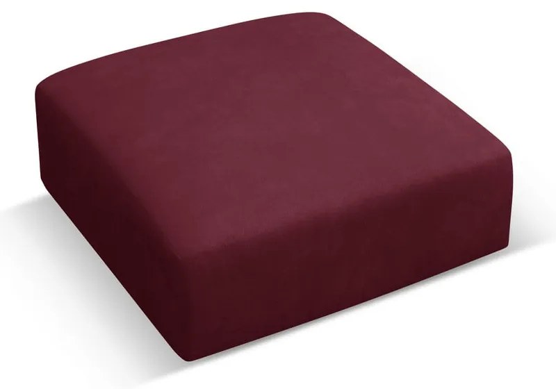 Bordowy puf Esther – Milo Casa