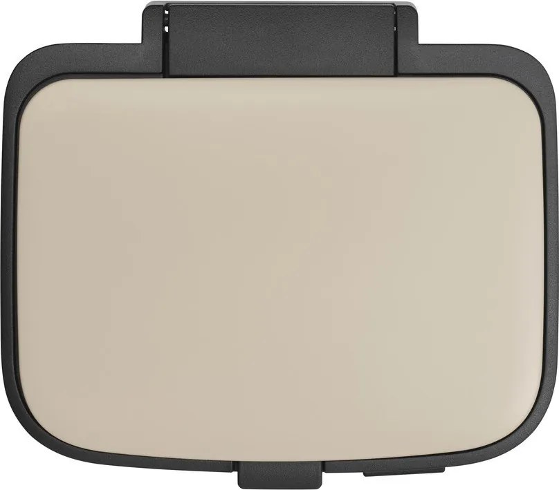 Beżowy stalowy kosz na śmieci z pedałem 4 l Bo – Brabantia