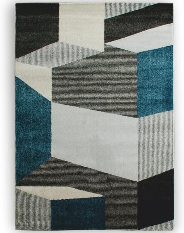 Dywan nowoczesny Lara Geometria wielokolorowy 200 cm x 290 cm