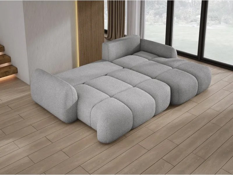 Narożnik COCO WIND z funkcją spania poduszkami i pojemnikiem NOW OR NEVER 83 WERSAL